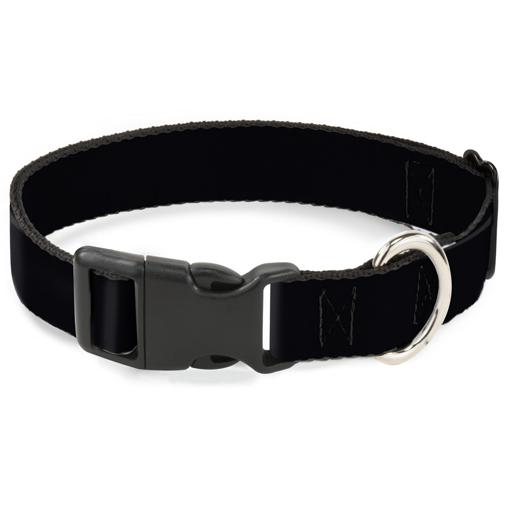 Plastic Clip Collar - Black Plastic Clip Collars Buckle-Down