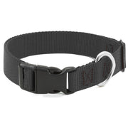 Plastic Clip Collar - Black Nylon Plastic Clip Collars Buckle-Down