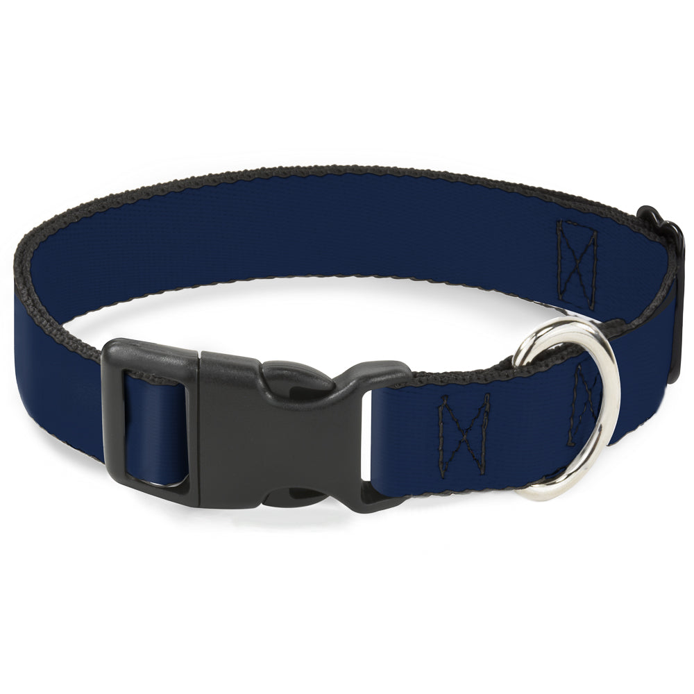 Plastic Clip Collar - Navy Plastic Clip Collars Buckle-Down