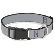Plastic Clip Collar - Silver Plastic Clip Collars Buckle-Down