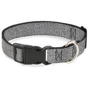 Plastic Clip Collar - Metallic Silver Plastic Clip Collars Buckle-Down