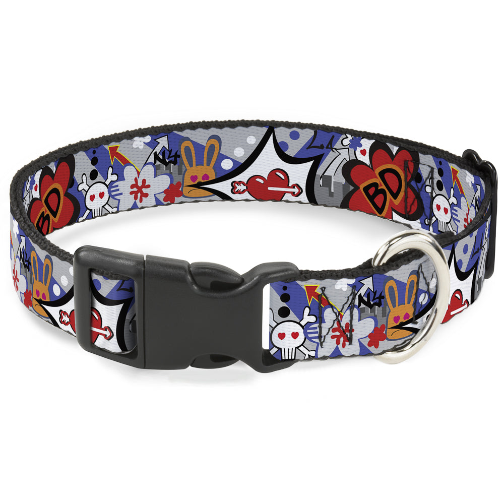 Plastic Clip Collar - BD Cartoon Plastic Clip Collars Buckle-Down