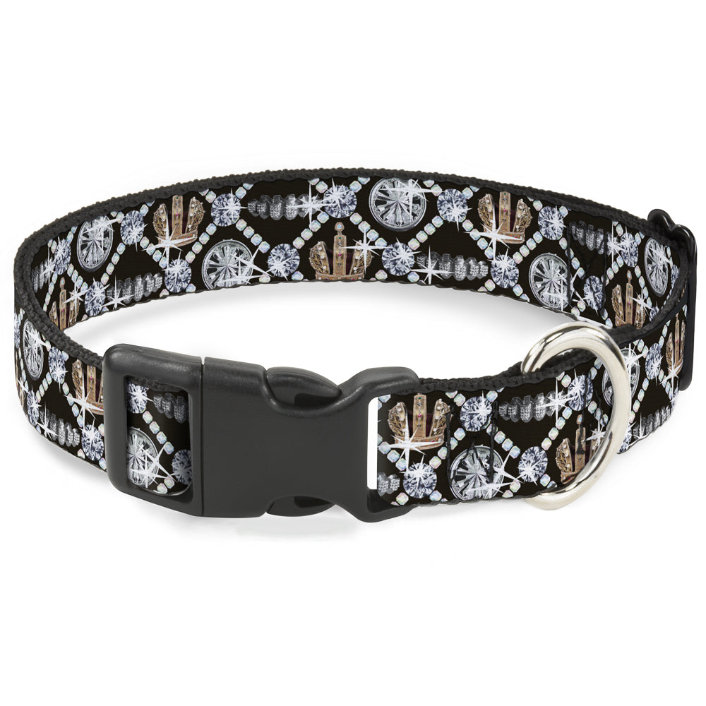 Plastic Clip Collar - Bling Plastic Clip Collars Buckle-Down