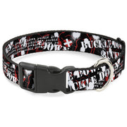 Plastic Clip Collar - BD Punk Plastic Clip Collars Buckle-Down