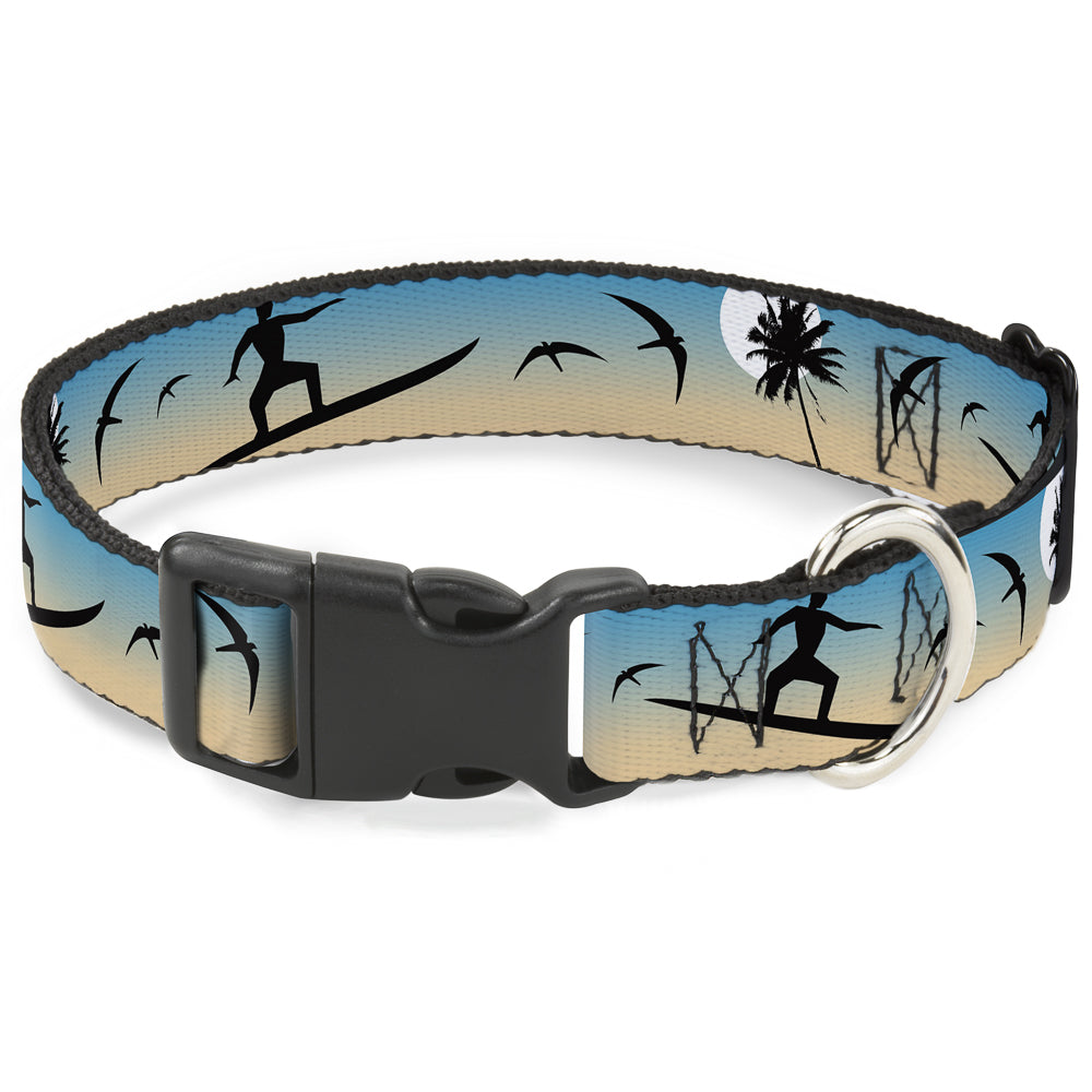 Plastic Clip Collar - Beach Surfer Plastic Clip Collars Buckle-Down
