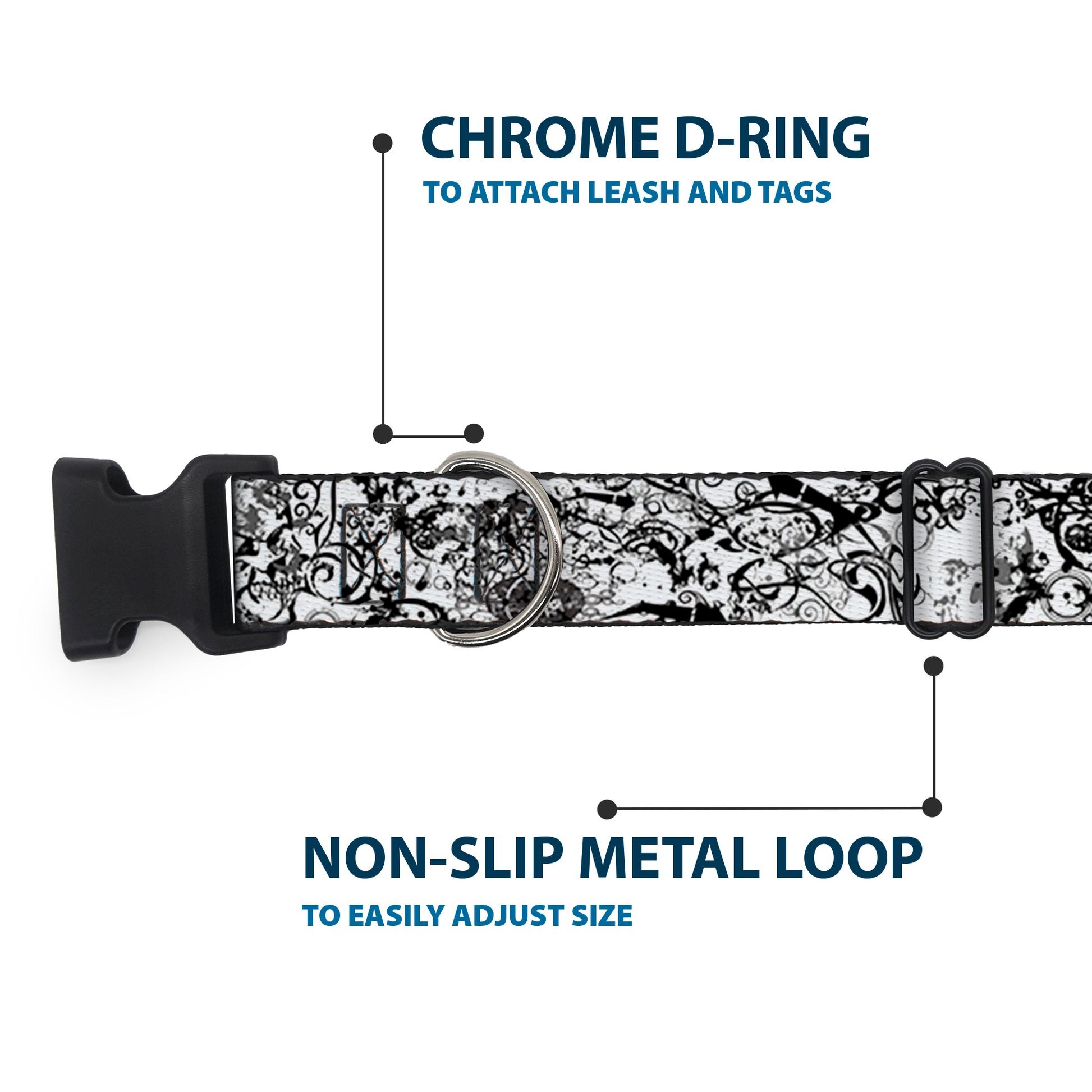 Plastic Clip Collar - BD Chaos Plastic Clip Collars Buckle-Down