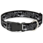 Plastic Clip Collar - Brooklyn New York Plastic Clip Collars Buckle-Down