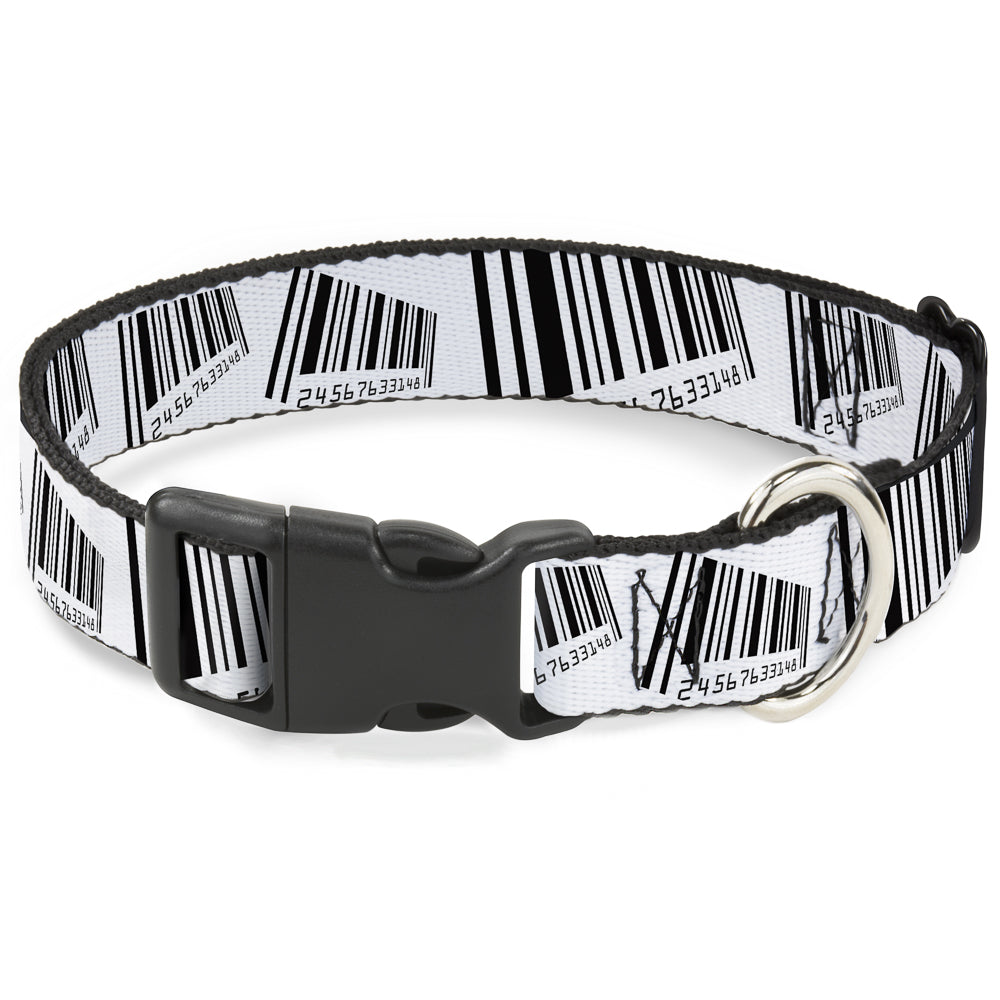 Plastic Clip Collar - Barcode Plastic Clip Collars Buckle-Down