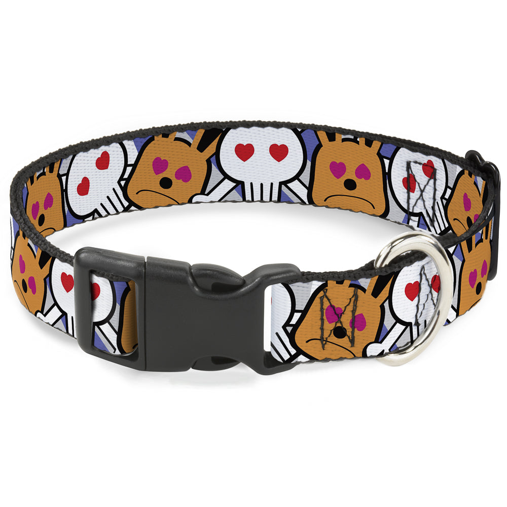 Plastic Clip Collar - BD Cartoon CLOSE-UP Plastic Clip Collars Buckle-Down