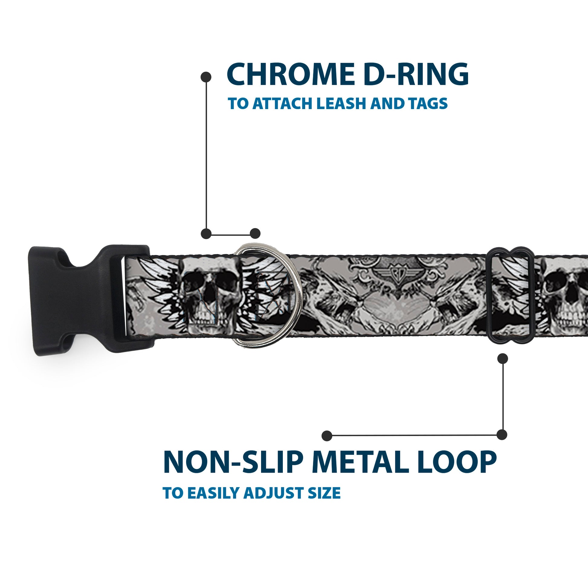 Plastic Clip Collar - BD Werewolves Plastic Clip Collars Buckle-Down
