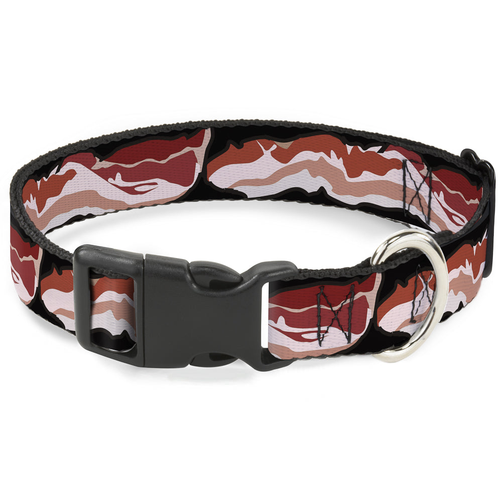 Plastic Clip Collar - Bacon Plastic Clip Collars Buckle-Down