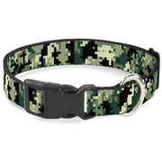 Plastic Clip Collar - Digital Camo Plastic Clip Collars Buckle-Down
