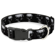 Plastic Clip Collar - Dark Knight Plastic Clip Collars Buckle-Down