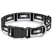 Plastic Clip Collar - DC Cassette Tape Plastic Clip Collars Buckle-Down
