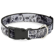 Plastic Clip Collar - Gothic 1 Plastic Clip Collars Buckle-Down