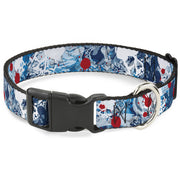 Plastic Clip Collar - Gothic 7 Plastic Clip Collars Buckle-Down