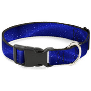 Plastic Clip Collar - Galaxy Arch Blues/White Plastic Clip Collars Buckle-Down