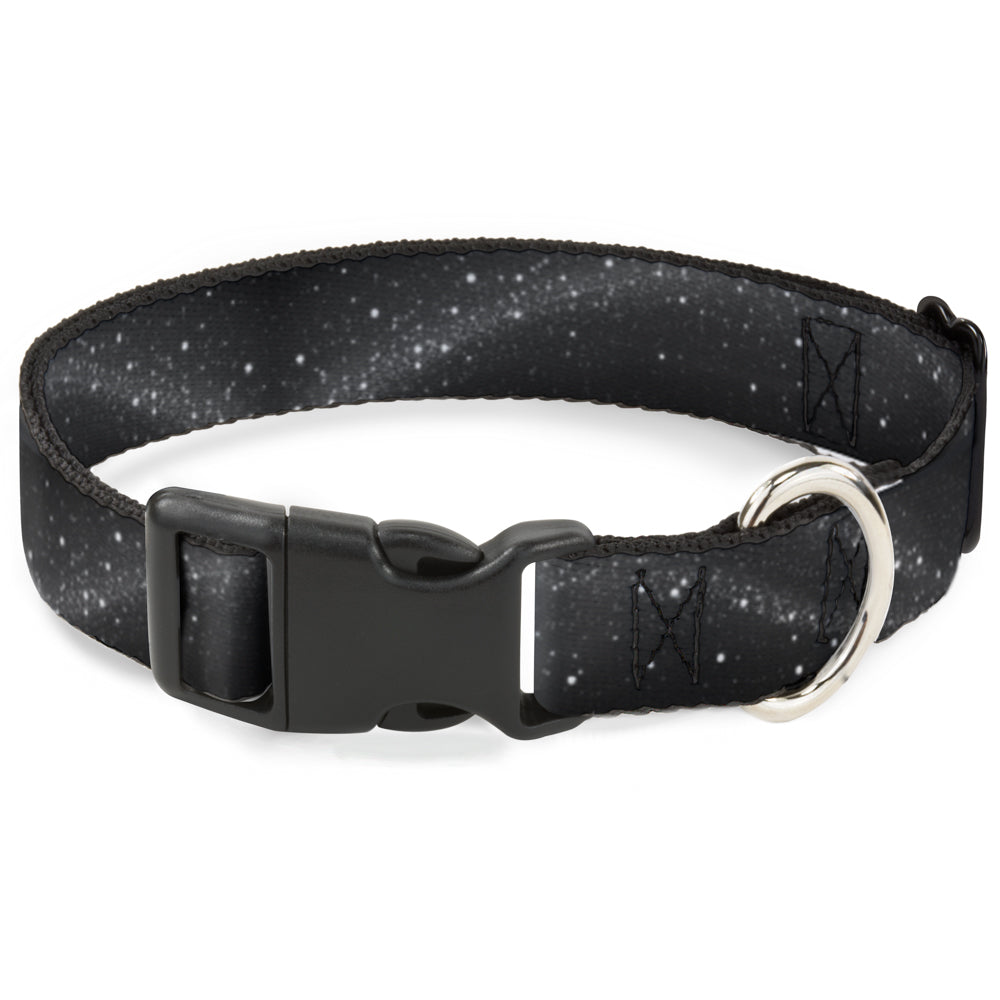 Plastic Clip Collar - Galaxy Arch Black/Gray/White Plastic Clip Collars Buckle-Down