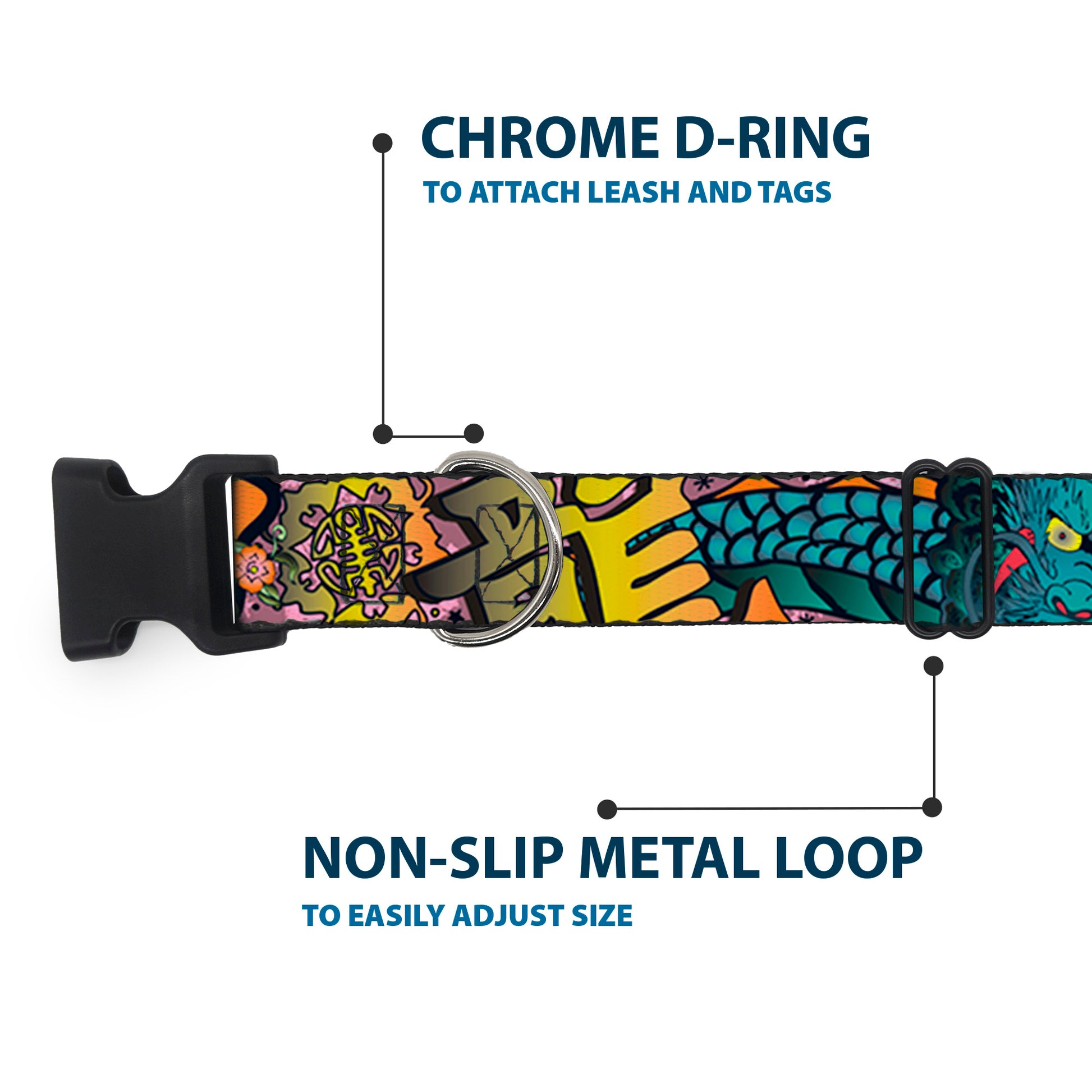 Plastic Clip Collar - Honor Pink Plastic Clip Collars Buckle-Down