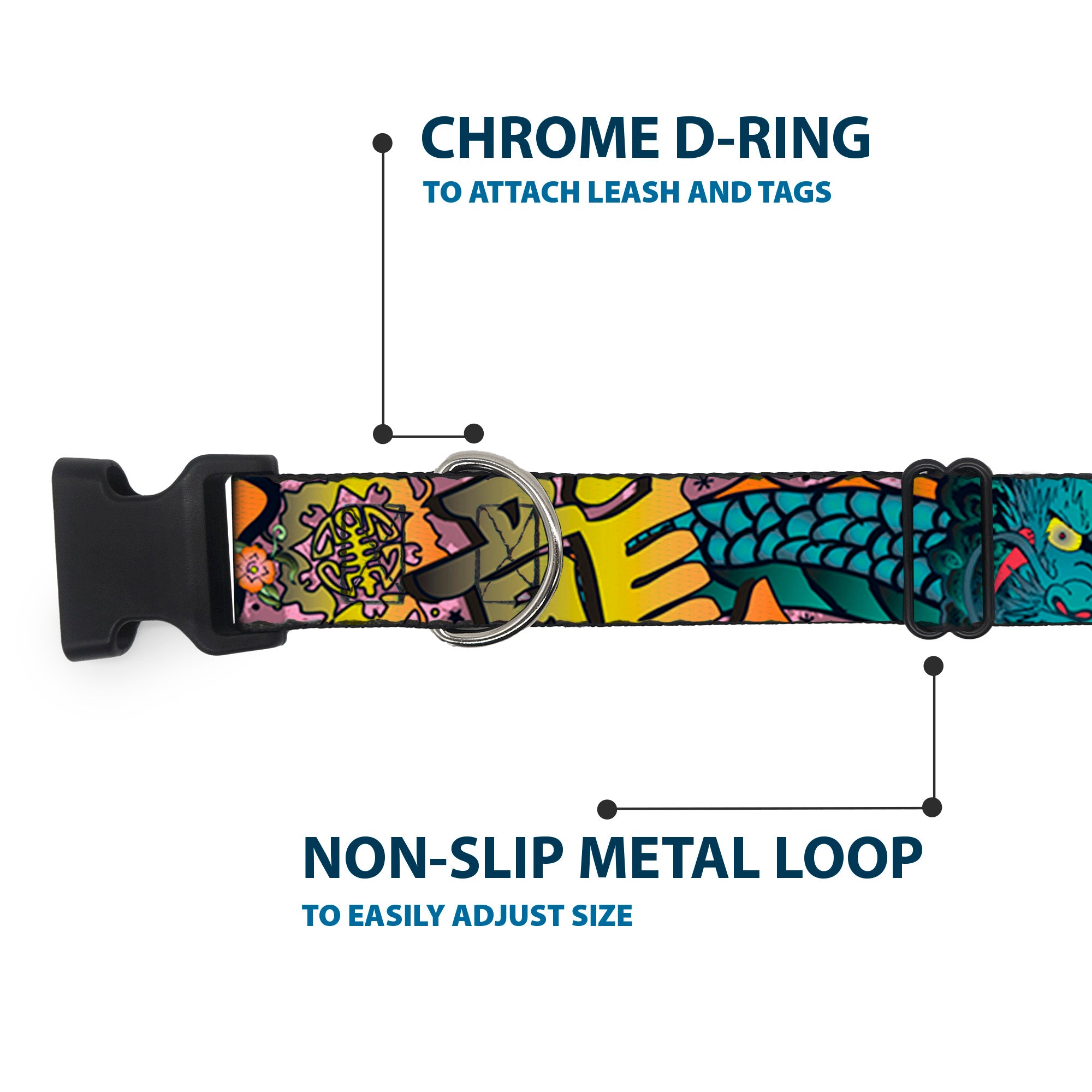 Plastic Clip Collar - Honor Pink Plastic Clip Collars Buckle-Down