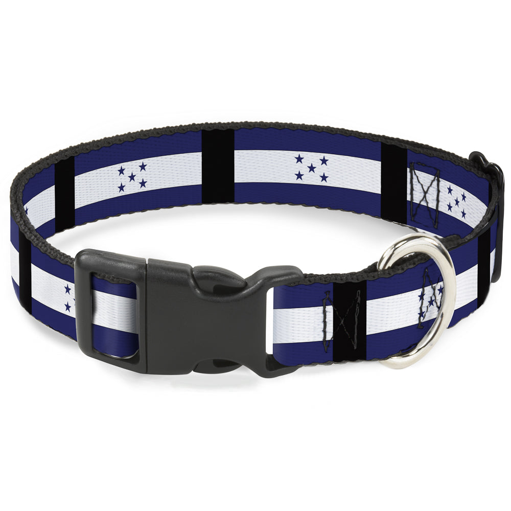 Plastic Clip Collar - Honduras Flags Plastic Clip Collars Buckle-Down