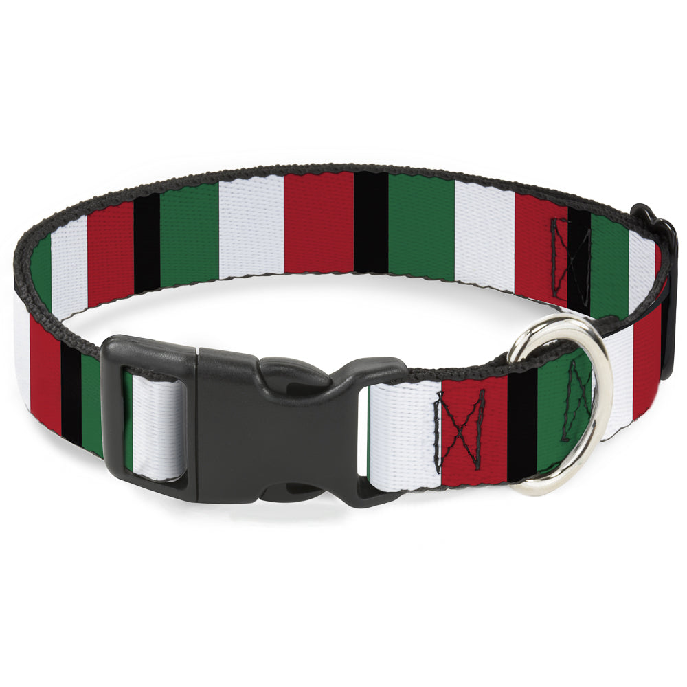 Plastic Clip Collar - Italy Flags Plastic Clip Collars Buckle-Down