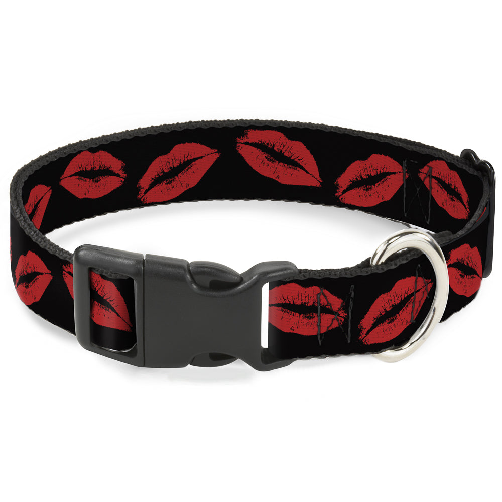 Plastic Clip Collar - Kisses Plastic Clip Collars Buckle-Down