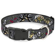 Plastic Clip Collar - Lucky Gray Plastic Clip Collars Buckle-Down