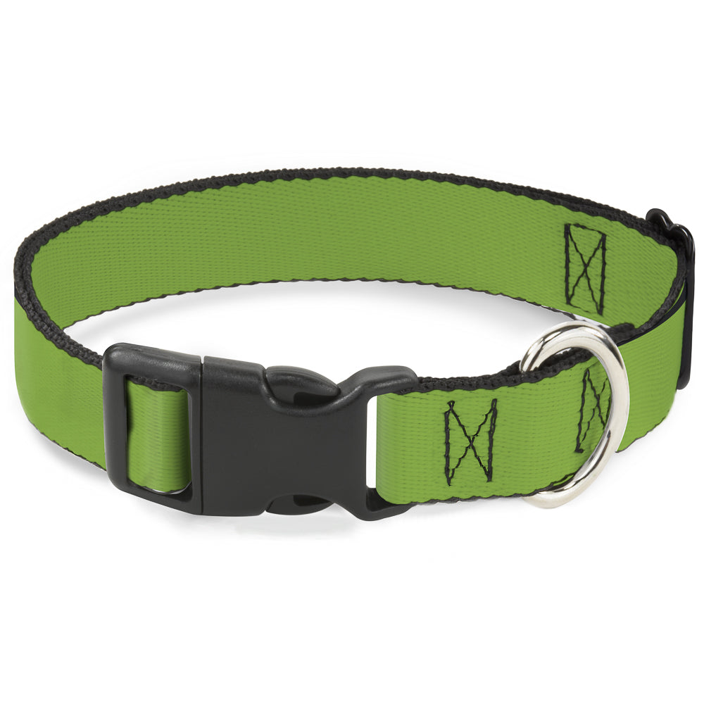 Plastic Clip Collar - Lime Green Plastic Clip Collars Buckle-Down