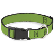 Plastic Clip Collar - Lime Green Plastic Clip Collars Buckle-Down