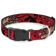 Plastic Clip Collar - Mom & Mom Red Plastic Clip Collars Buckle-Down