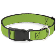Plastic Clip Collar - Neon Green Plastic Clip Collars Buckle-Down