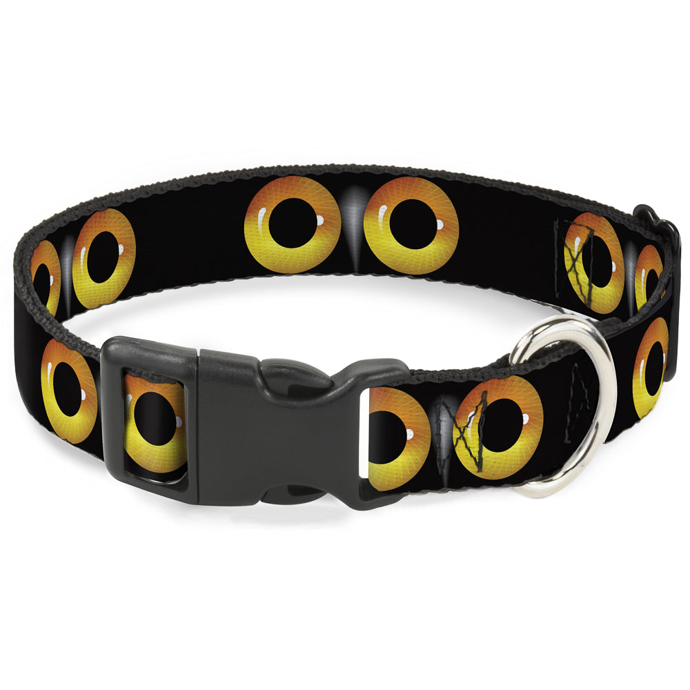 Plastic Clip Collar - Owl Eyes 2 Plastic Clip Collars Buckle-Down