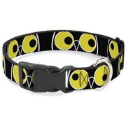 Plastic Clip Collar - Owl Eyes 3 Plastic Clip Collars Buckle-Down