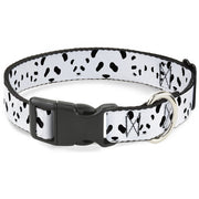 Plastic Clip Collar - Panda Bear Spots Plastic Clip Collars Buckle-Down