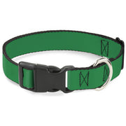 Plastic Clip Collar - St. Paddy Green Plastic Clip Collars Buckle-Down