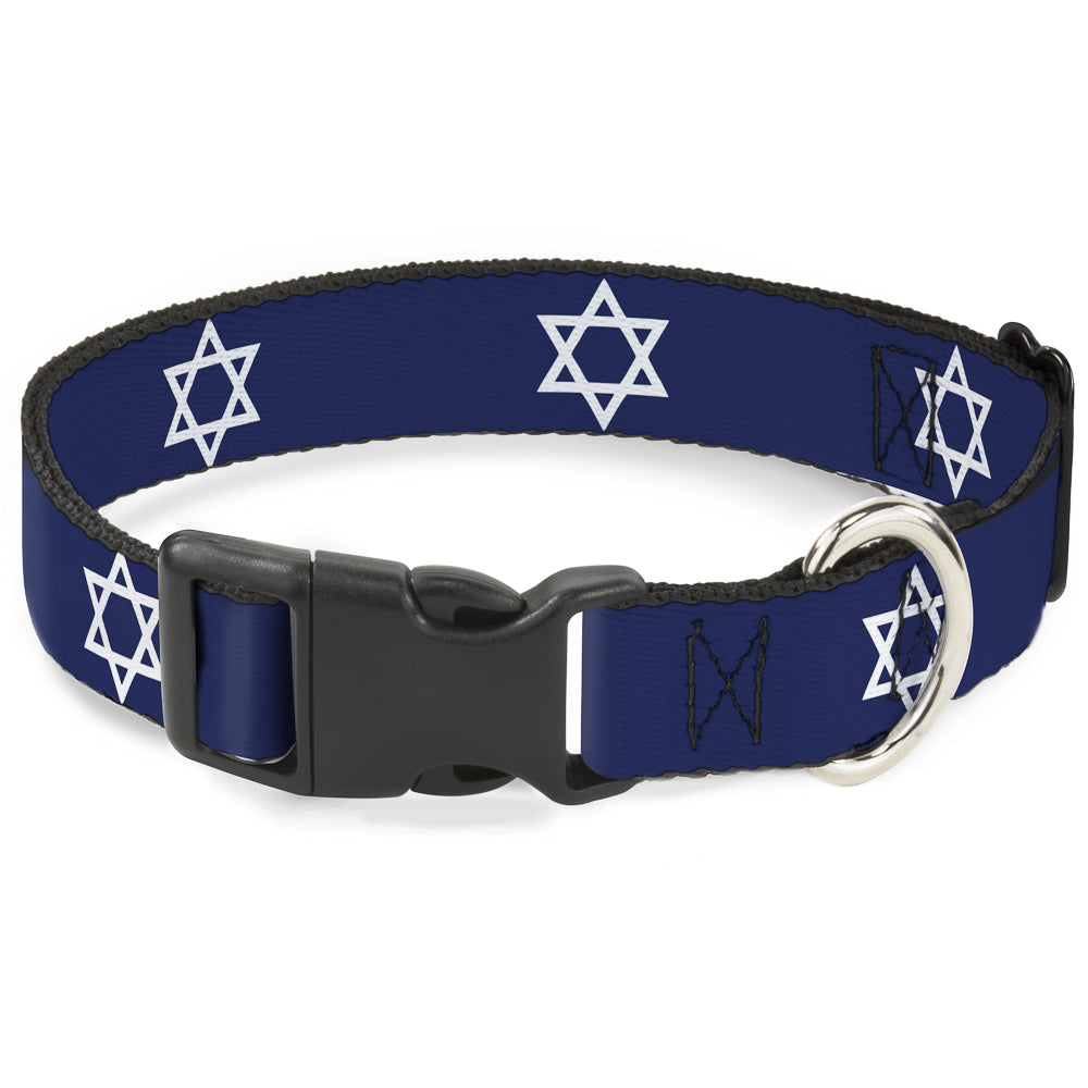 Plastic Clip Collar - Star of David Plastic Clip Collars Buckle-Down
