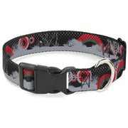 Plastic Clip Collar - Starry Forest Plastic Clip Collars Buckle-Down