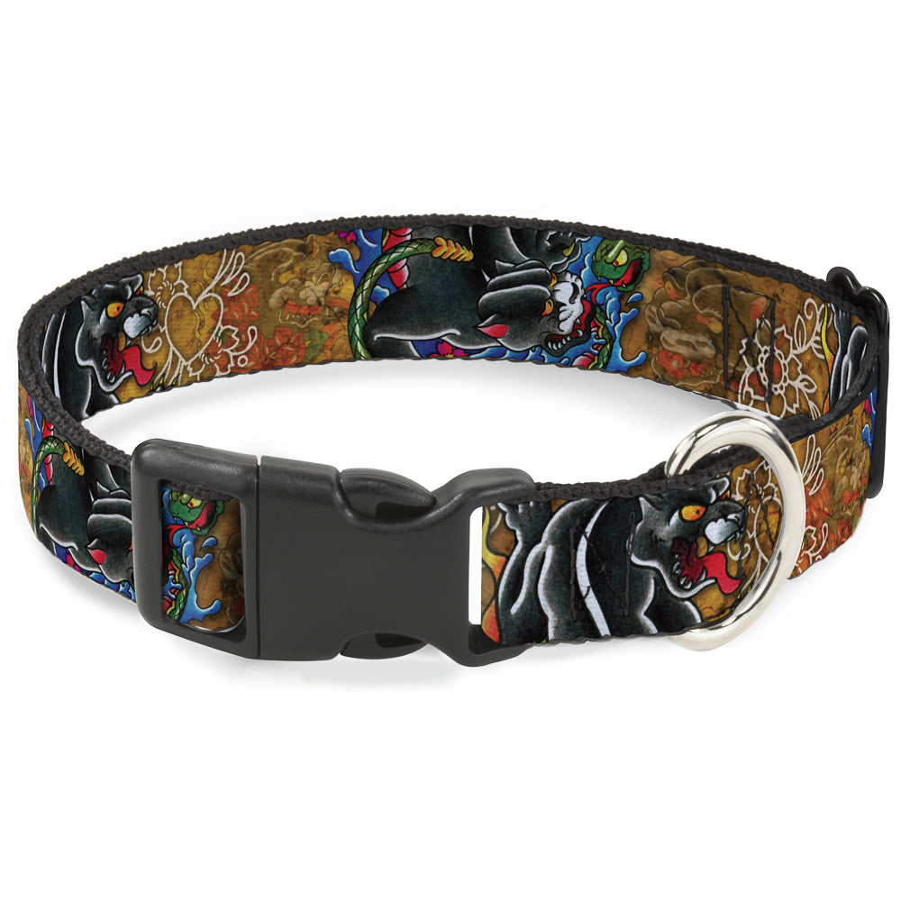 Plastic Clip Collar - TJ-Panther Plastic Clip Collars Tattoo Johnny