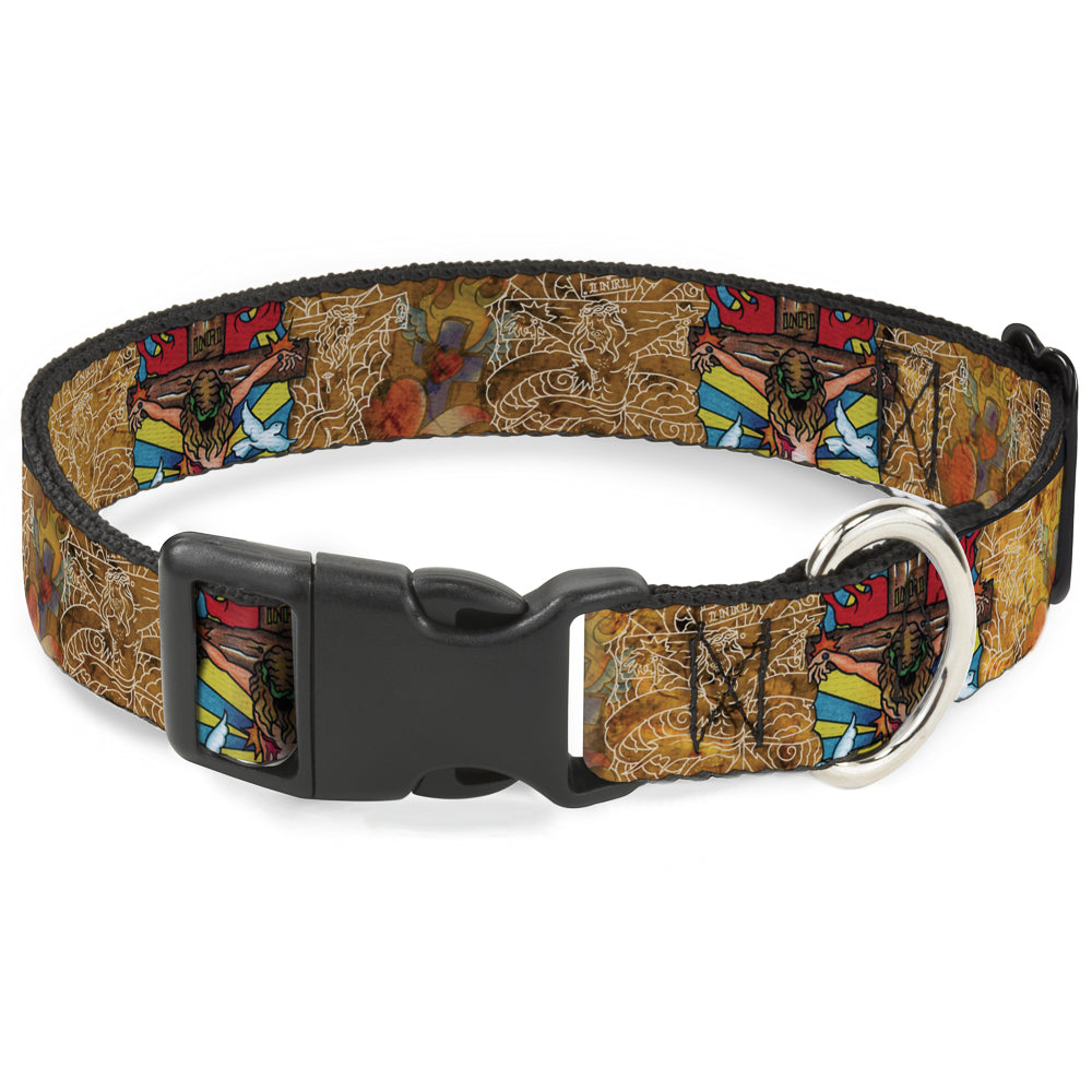Plastic Clip Collar - TJ-Religious Plastic Clip Collars Tattoo Johnny