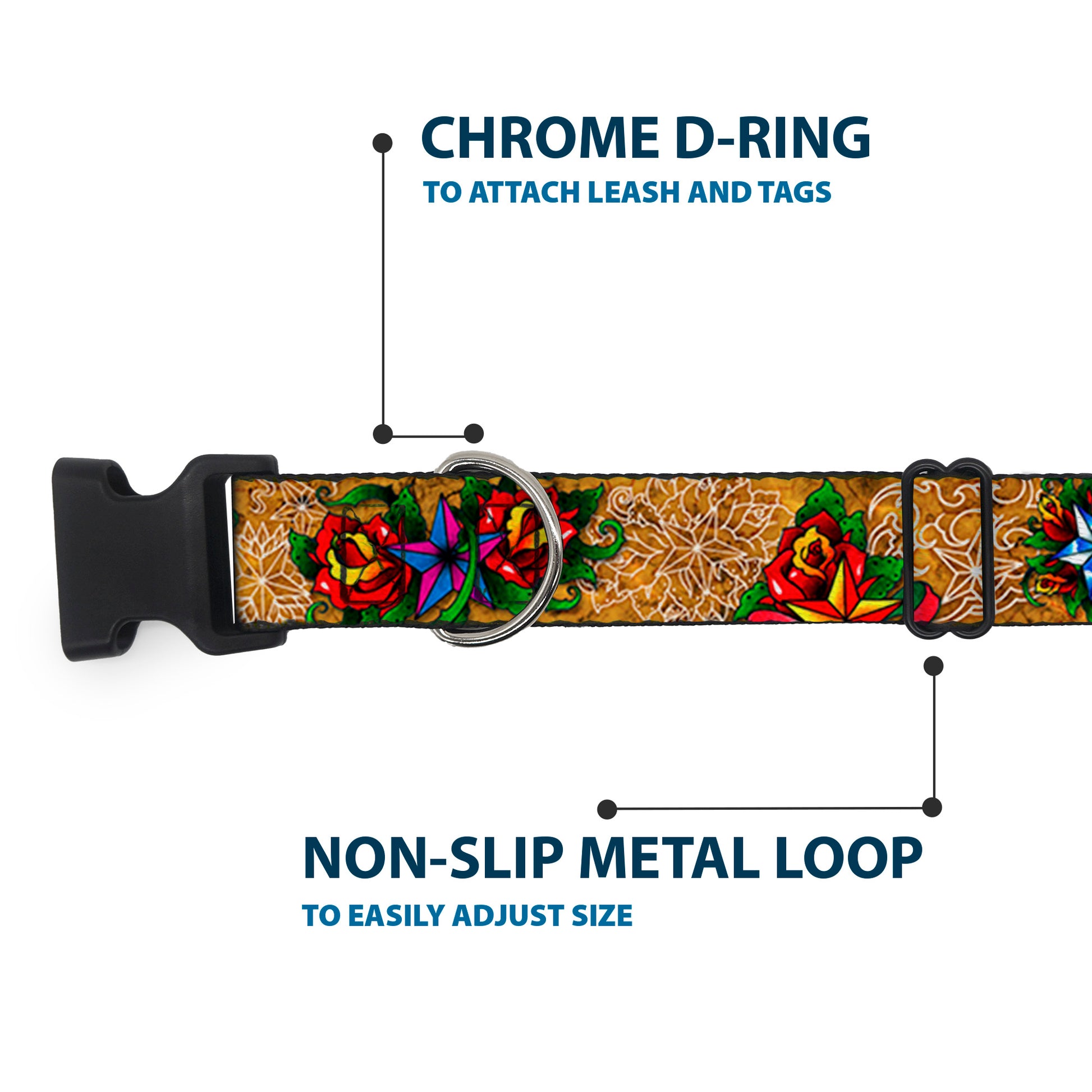 Plastic Clip Collar - TJ-Stars Plastic Clip Collars Tattoo Johnny