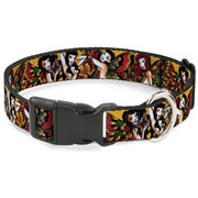 Plastic Clip Collar - TJ-Butterfly Girl Plastic Clip Collars Tattoo Johnny