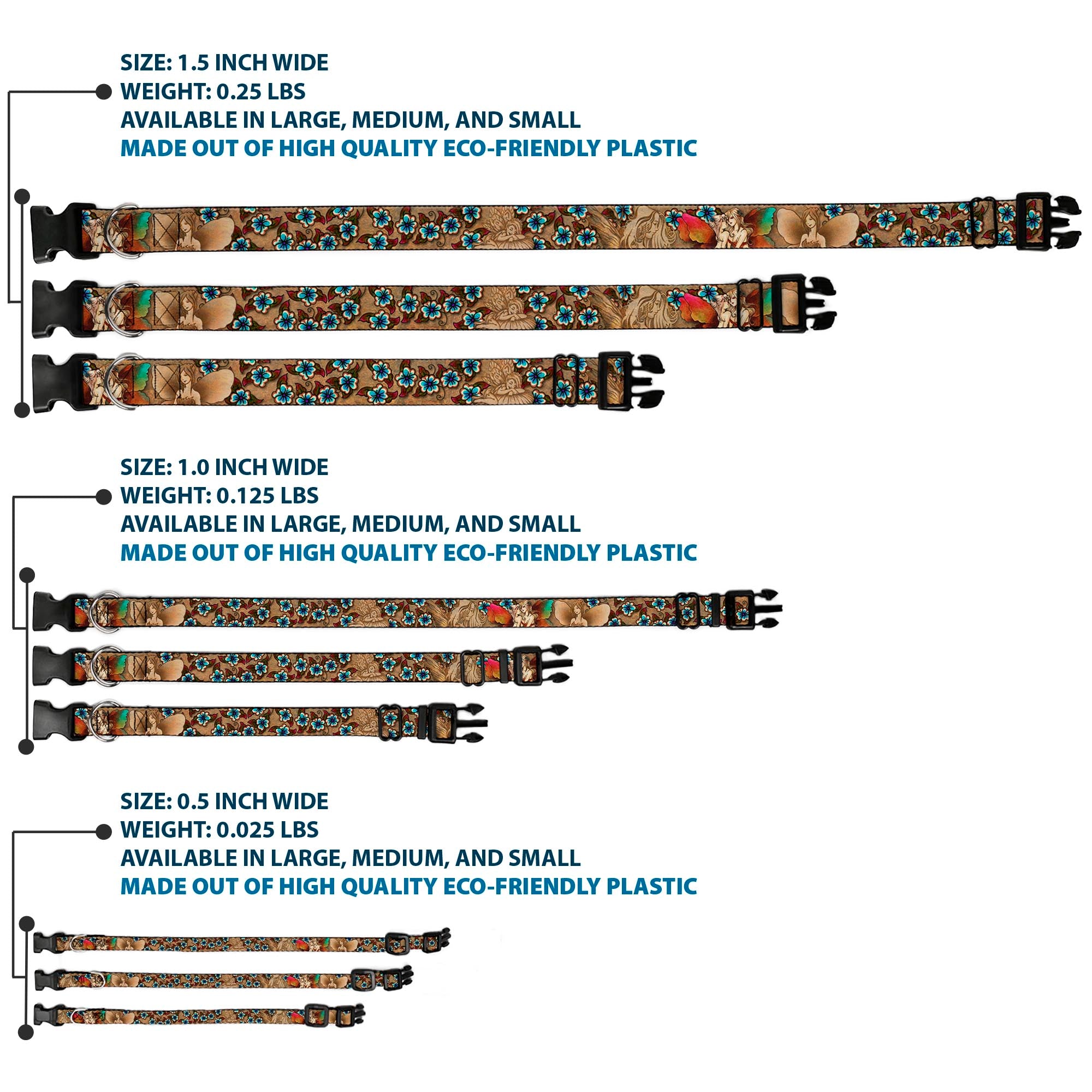 Plastic Clip Collar - TJ-Fairies Plastic Clip Collars Tattoo Johnny