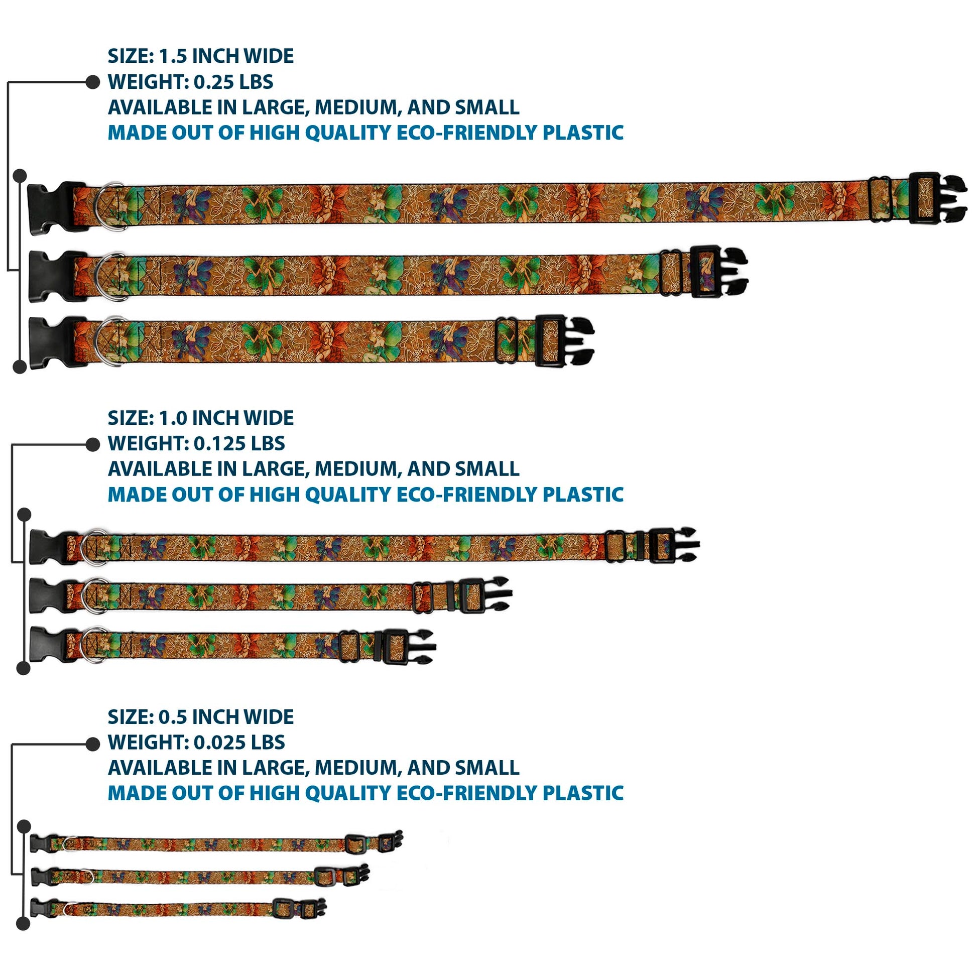 Plastic Clip Collar - TJ-Fairy Nail Biter Plastic Clip Collars Tattoo Johnny