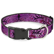 Plastic Clip Collar - TJ-Fairy Pink Swirl Plastic Clip Collars Tattoo Johnny