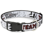 Plastic Clip Collar - Team Vampire Plastic Clip Collars Buckle-Down