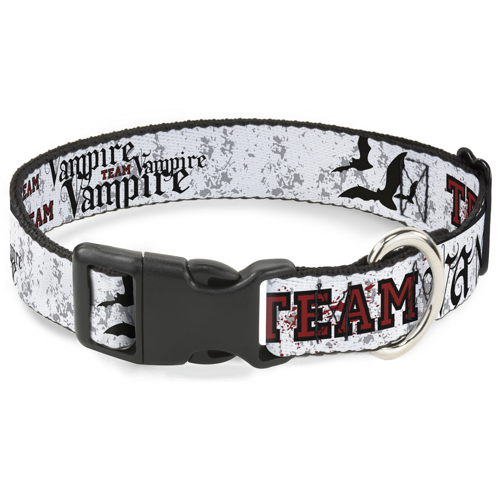 Plastic Clip Collar - Team Vampire Plastic Clip Collars Buckle-Down