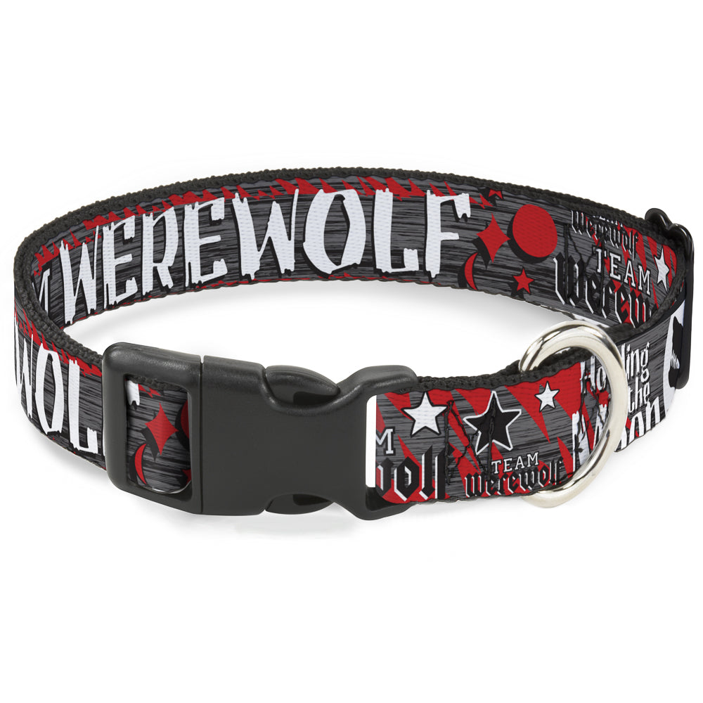 Plastic Clip Collar - Team Werewolf Plastic Clip Collars Buckle-Down