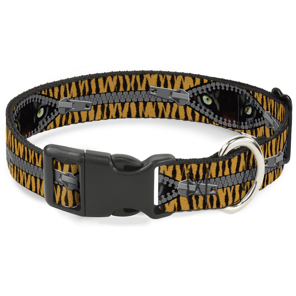Plastic Clip Collar - Tiger Eyes Plastic Clip Collars Buckle-Down