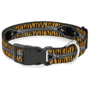Plastic Clip Collar - Tiger Eyes Plastic Clip Collars Buckle-Down
